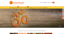 Desktop Screenshot of onlinetemple.com